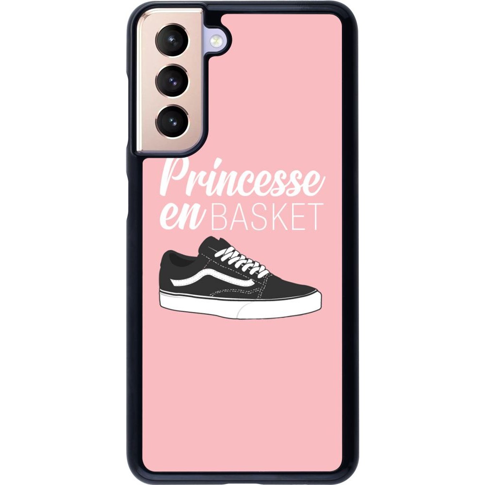 Hülle Samsung Galaxy S21 5G - princesse en basket