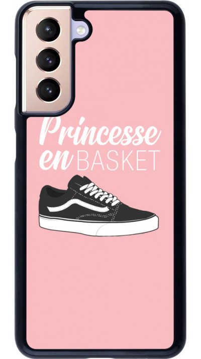 Hülle Samsung Galaxy S21 5G - princesse en basket