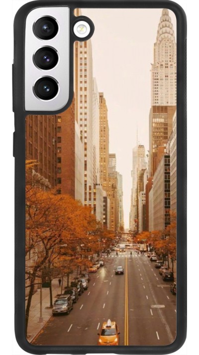 Coque Samsung Galaxy S21 FE 5G - Silicone rigide noir Autumn 2024 New York city