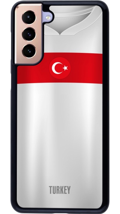 Samsung Galaxy S21+ 5G Case Hülle - Türkei personalisierbares Fussballtrikot