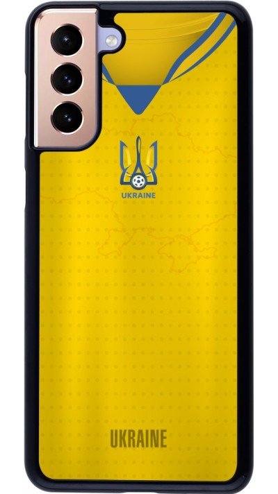 Samsung Galaxy S21+ 5G Case Hülle - Fussballtrikot Ukraine