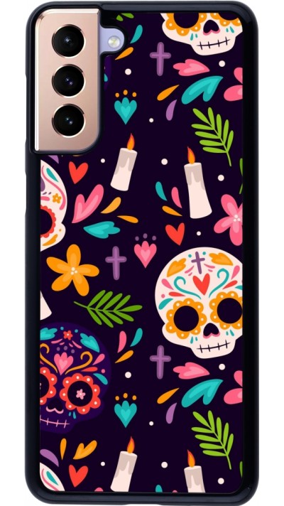 Samsung Galaxy S21+ 5G Case Hülle - Halloween 2023 mexican style