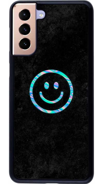 Samsung Galaxy S21+ 5G Case Hülle - Happy smiley irisirt