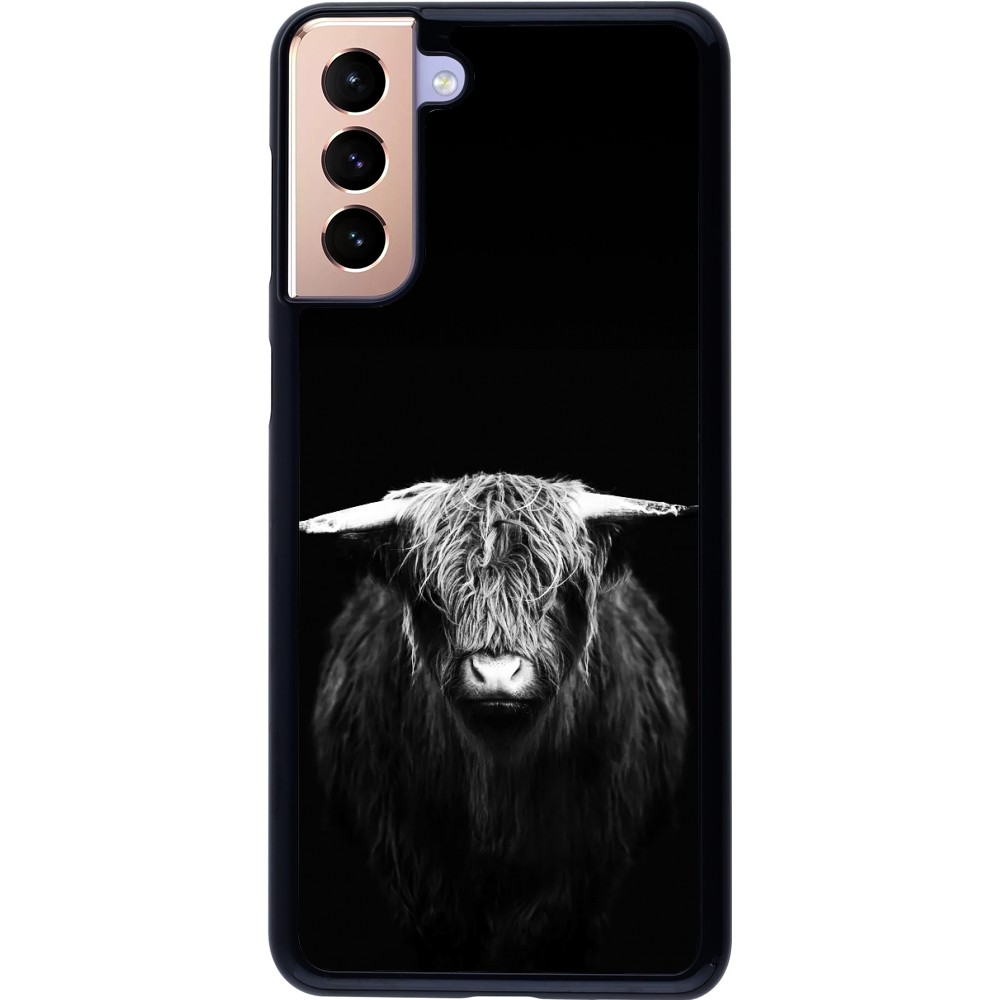 Samsung Galaxy S21+ 5G Case Hülle - Highland calf black