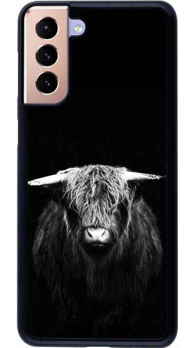 Samsung Galaxy S21+ 5G Case Hülle - Highland calf black