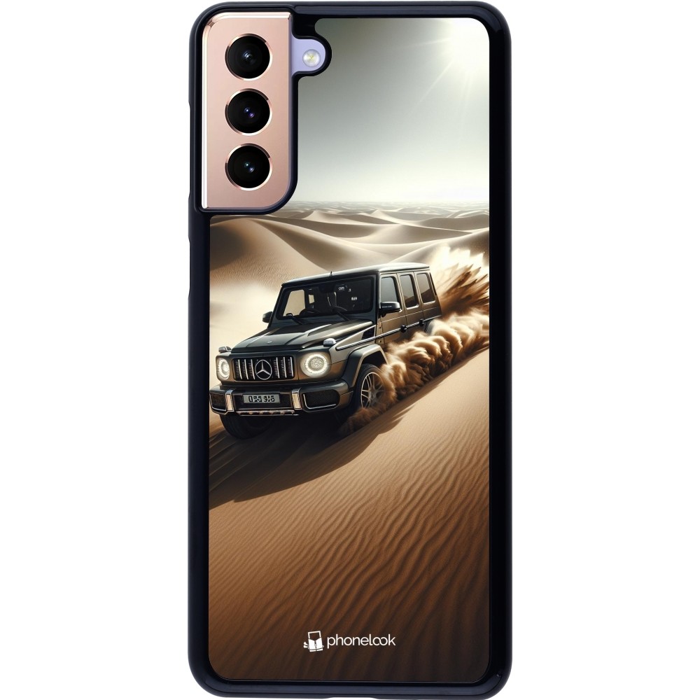 Samsung Galaxy S21+ 5G Case Hülle - Mercedes G Drift Wueste