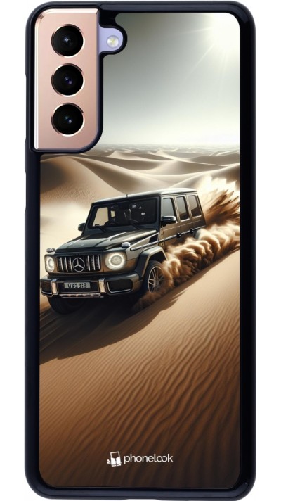 Samsung Galaxy S21+ 5G Case Hülle - Mercedes G Drift Wueste