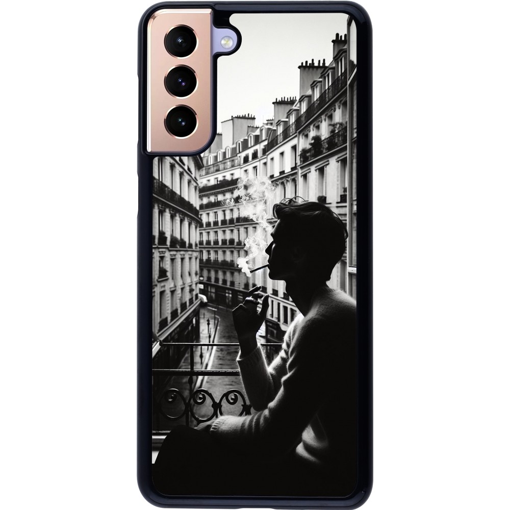 Samsung Galaxy S21+ 5G Case Hülle - Parisian Smoker