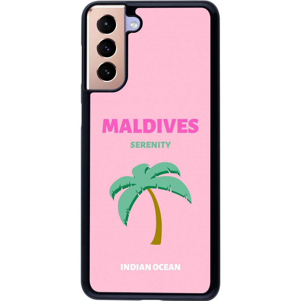 Samsung Galaxy S21+ 5G Case Hülle - Pop Summer Destination Maldives