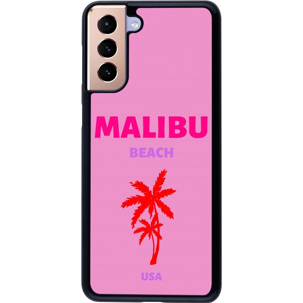 Samsung Galaxy S21+ 5G Case Hülle - Pop Summer Destination Malibu