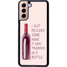 Samsung Galaxy S21+ 5G Case Hülle - I just rescued some wine