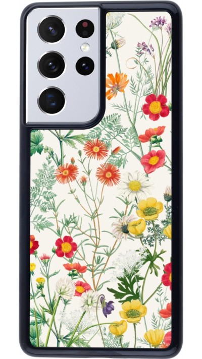 Samsung Galaxy S21 Ultra 5G Case Hülle - Flora Botanical Wildlife