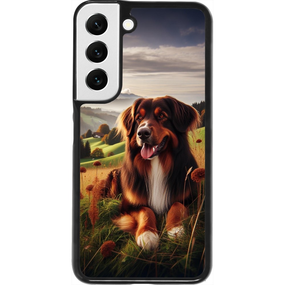 Samsung Galaxy S22 Case Hülle - Hund Land Schweiz