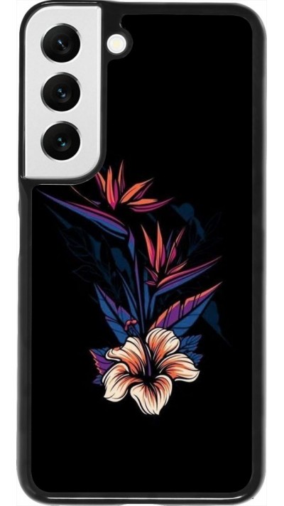 Coque Samsung Galaxy S22 - Dark Flowers