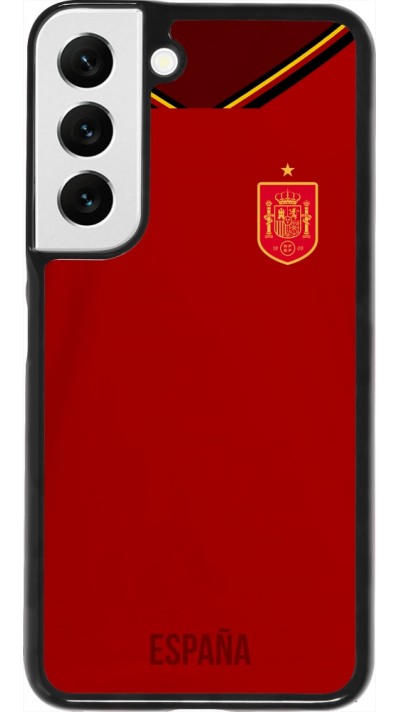 Samsung Galaxy S22 Case Hülle - Spanien 2022 personalisierbares Fußballtrikot