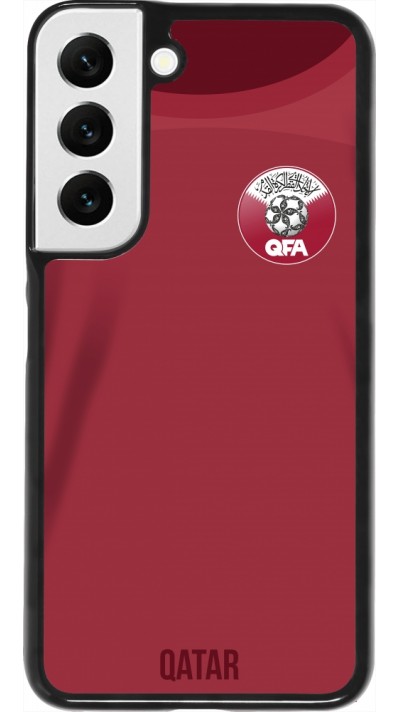 Samsung Galaxy S22 Case Hülle - Katar 2022 personalisierbares Fussballtrikot