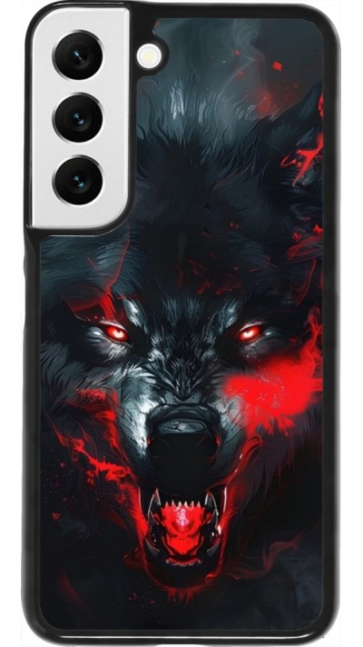 Samsung Galaxy S22 Case Hülle - Halloween 2024 mad werewolf