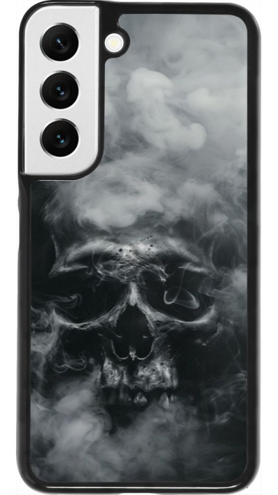 Samsung Galaxy S22 Case Hülle - Halloween 2024 smoky skull