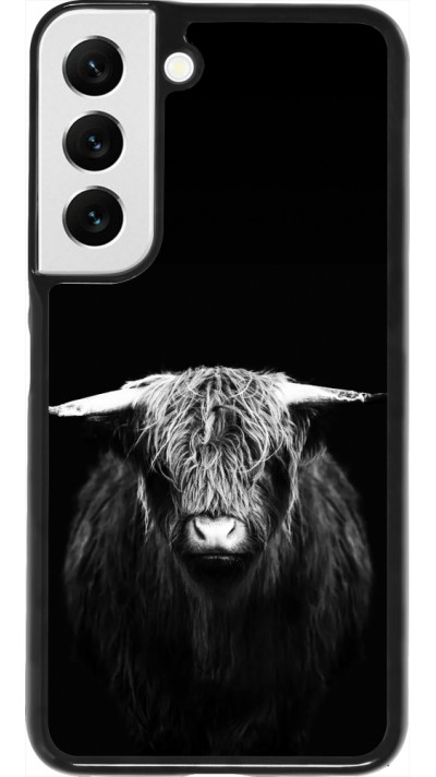 Coque Samsung Galaxy S22 - Highland calf black