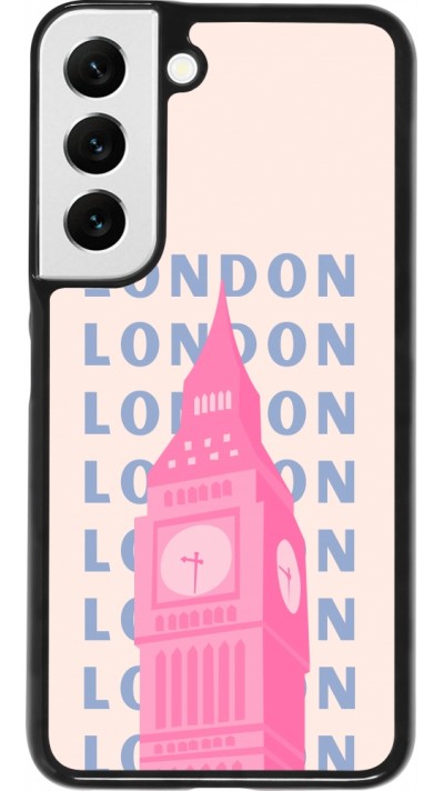 Samsung Galaxy S22 Case Hülle - London Pink Print