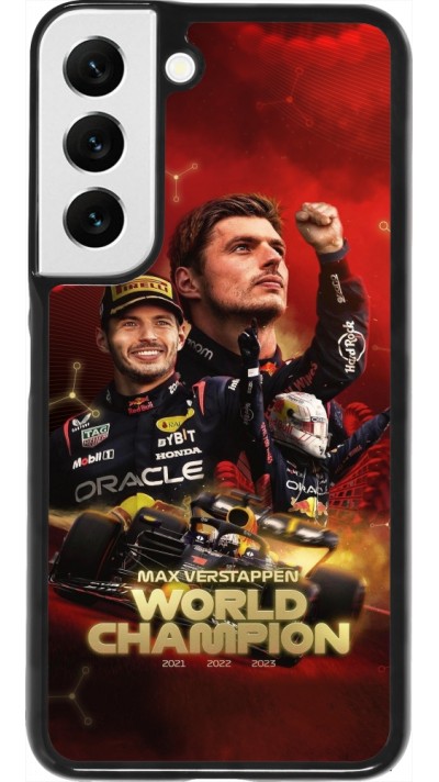 Samsung Galaxy S22 Case Hülle - Max Verstappen Champion 2023