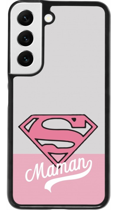 Samsung Galaxy S22 Case Hülle - Mom 2024 Super hero maman