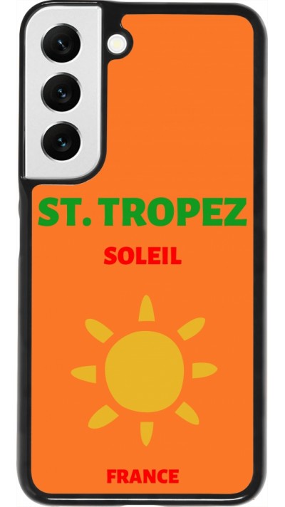 Samsung Galaxy S22 Case Hülle - Pop Summer Destination St-Tropez