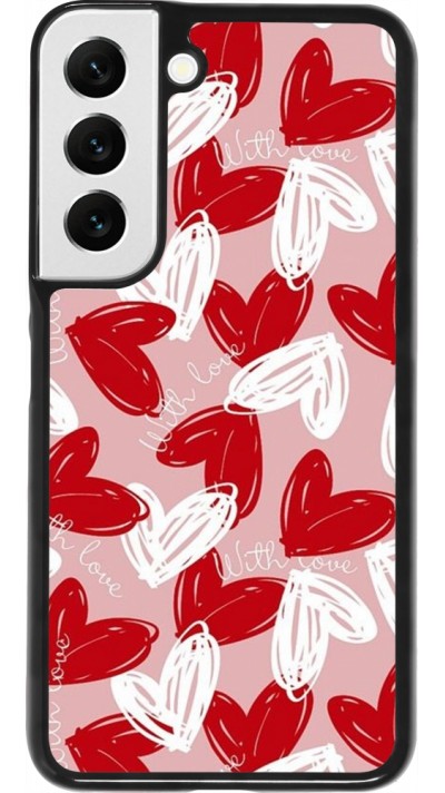 Samsung Galaxy S22 Case Hülle - Valentine 2024 with love heart