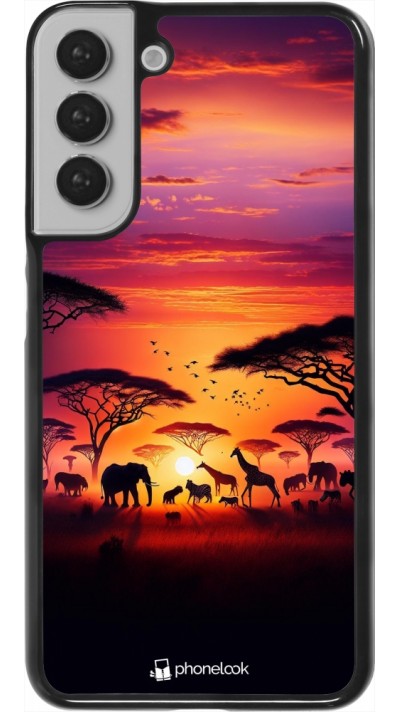 Coque Samsung Galaxy S22+ - Safari sunset wildlife