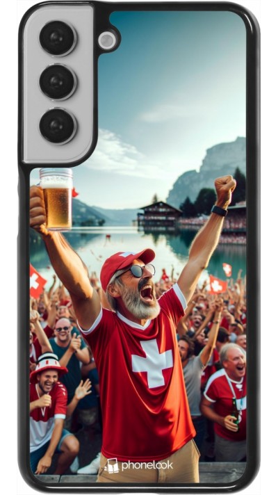 Coque Samsung Galaxy S22+ - Victoire suisse fan zone Euro 2024