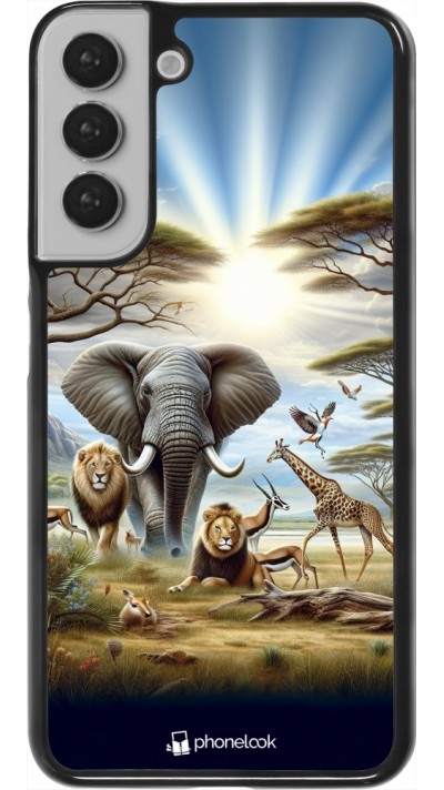 Coque Samsung Galaxy S22+ - Vie sauvage africaine