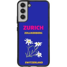 Coque Samsung Galaxy S22+ - Silicone rigide noir Pop Summer Destination Zurich