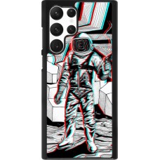 Hülle Samsung Galaxy S22 Ultra - Anaglyph Astronaut