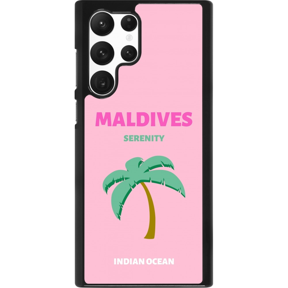 Coque Samsung Galaxy S22 Ultra - Pop Summer Destination Maldives