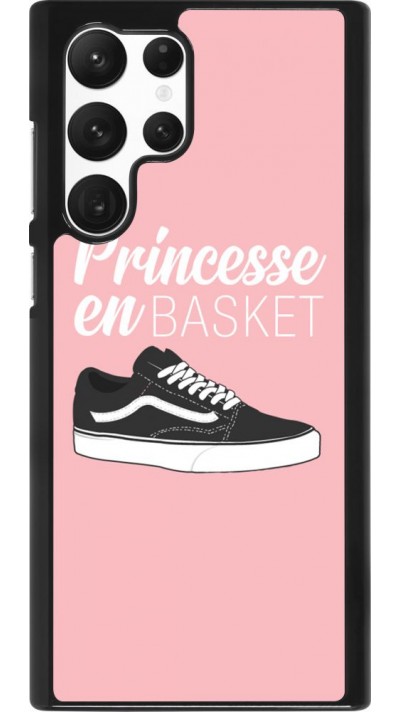 Coque Samsung Galaxy S22 Ultra - princesse en basket