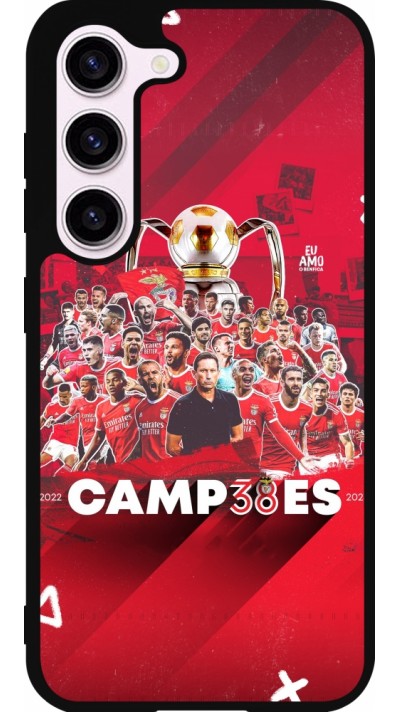 Samsung Galaxy S23 FE Case Hülle - Silikon schwarz Benfica Campeoes 2023