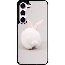 Samsung Galaxy S23 FE Case Hülle - Silikon schwarz Easter 2024 bunny butt