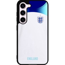 Samsung Galaxy S23 FE Case Hülle - Silikon schwarz England 2022 personalisierbares Fußballtrikot