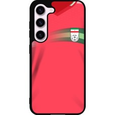 Samsung Galaxy S23 FE Case Hülle - Silikon schwarz Iran 2022 personalisierbares Fussballtrikot