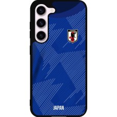 Samsung Galaxy S23 FE Case Hülle - Silikon schwarz Japan 2022 personalisierbares Fussballtrikot