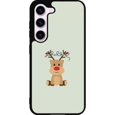 Samsung Galaxy S23 FE Case Hülle - Silikon schwarz Christmas 22 baby reindeer