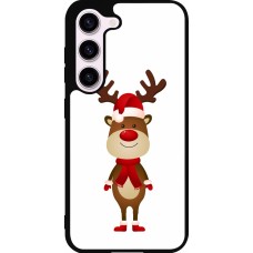 Samsung Galaxy S23 FE Case Hülle - Silikon schwarz Christmas 22 reindeer