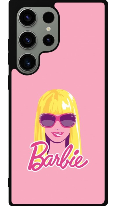 Samsung Galaxy S23 Ultra Case Hülle - Silikon schwarz Barbie Head