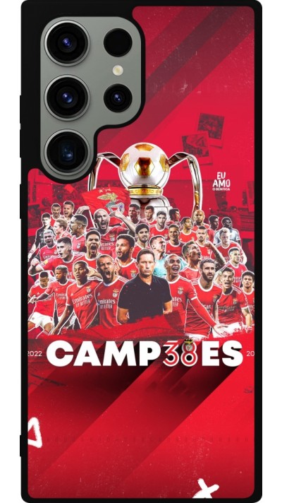 Samsung Galaxy S23 Ultra Case Hülle - Silikon schwarz Benfica Campeoes 2023