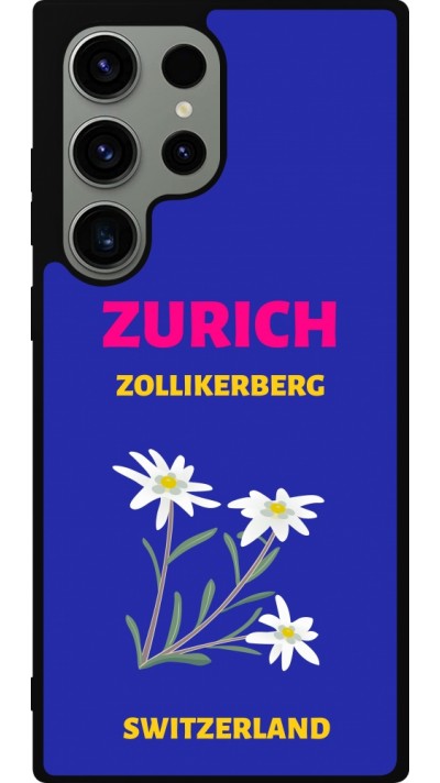 Coque Samsung Galaxy S23 Ultra - Silicone rigide noir Pop Summer Destination Zurich