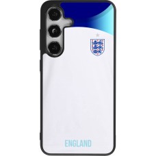 Samsung Galaxy S24 Case Hülle - Silikon schwarz England 2022 personalisierbares Fußballtrikot