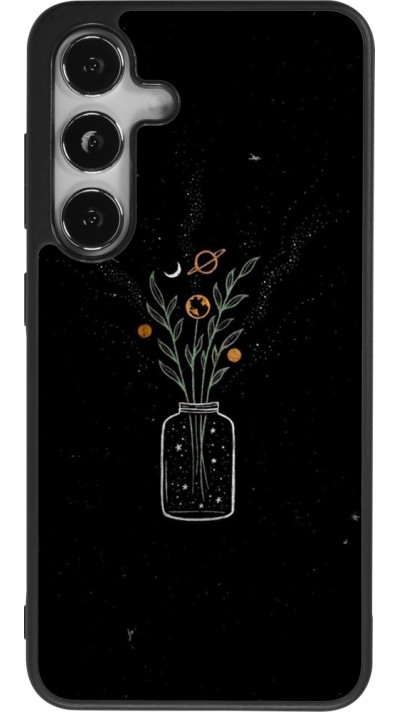 Samsung Galaxy S24 Case Hülle - Silikon schwarz Vase black