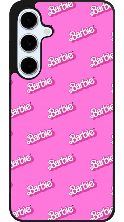 Samsung Galaxy S24 FE Case Hülle - Silikon schwarz Barbie Pattern