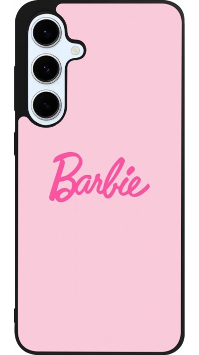 Samsung Galaxy S24 FE Case Hülle - Silikon schwarz Barbie Text