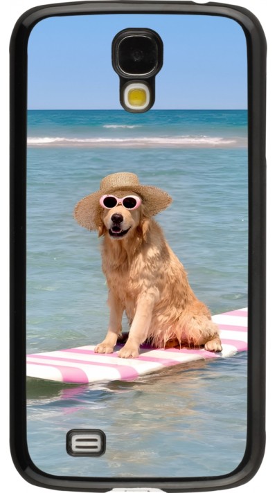 Coque Samsung Galaxy S4 - Summer Dog on Paddle